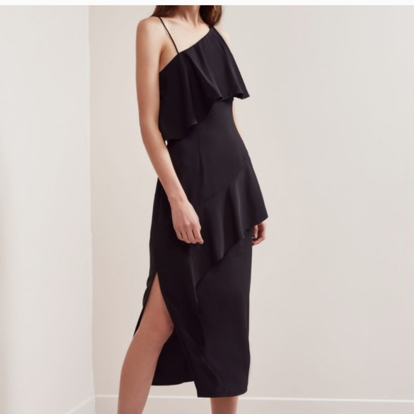 KEEPSAKE the Label No Love Black Midi Dress Size XL NWT - Picture 4 of 14